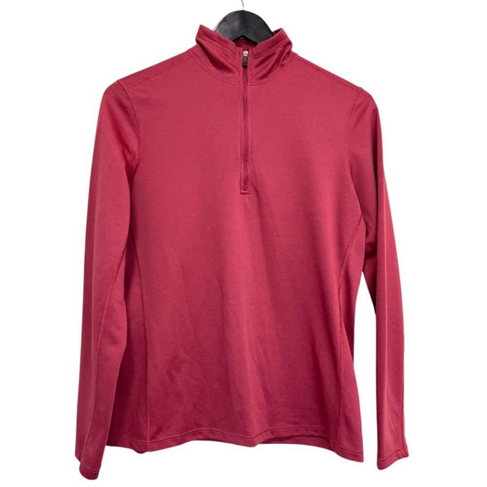 REI Women’s 1/4 Zip Long Sleeve Base Layer Capilene Shirt - Size XL